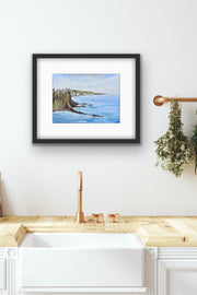 Dunluce Castle Landscape Print