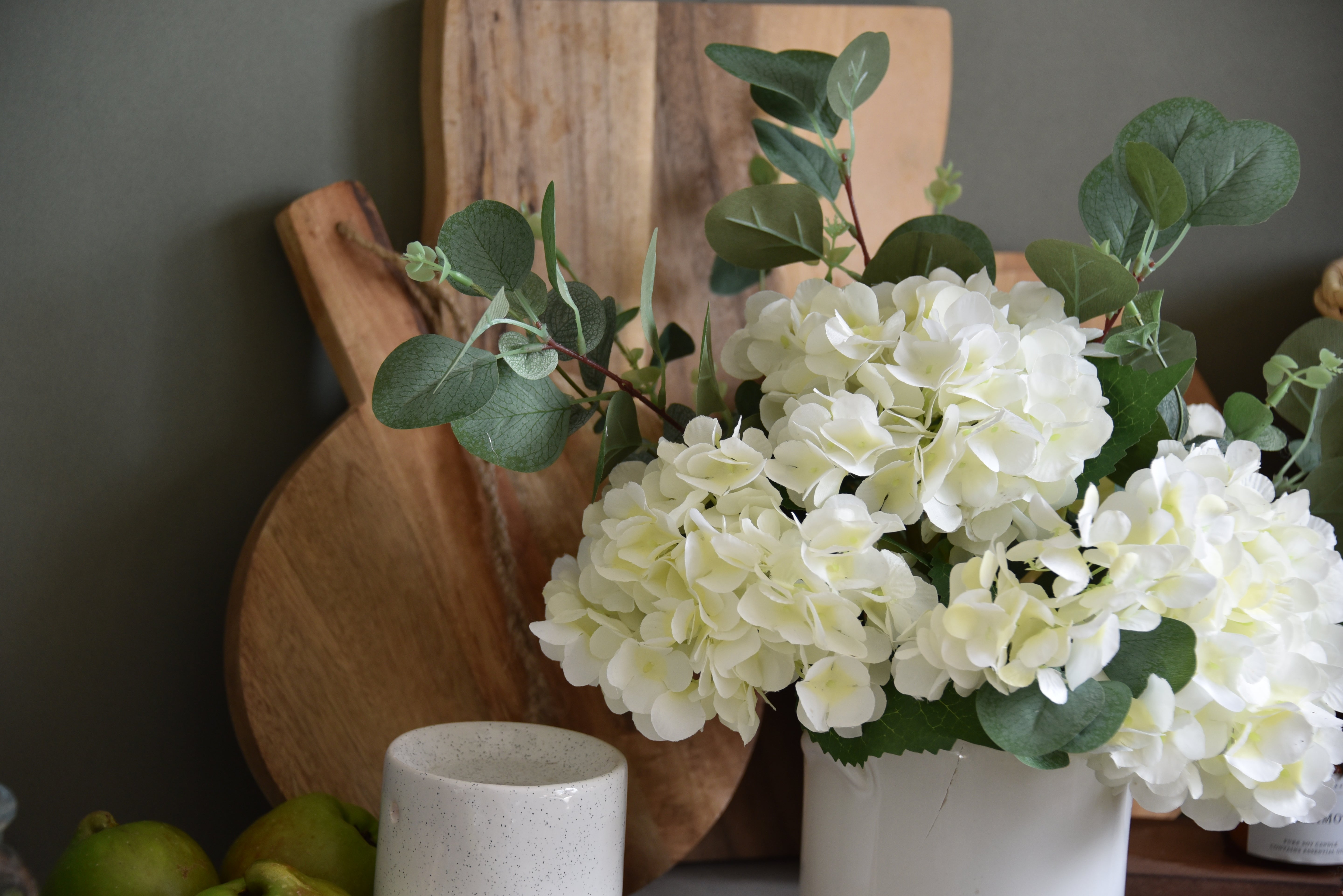 Ivory Hydrangea Bouquet