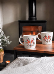 Christmas Robins Mug Gift Set