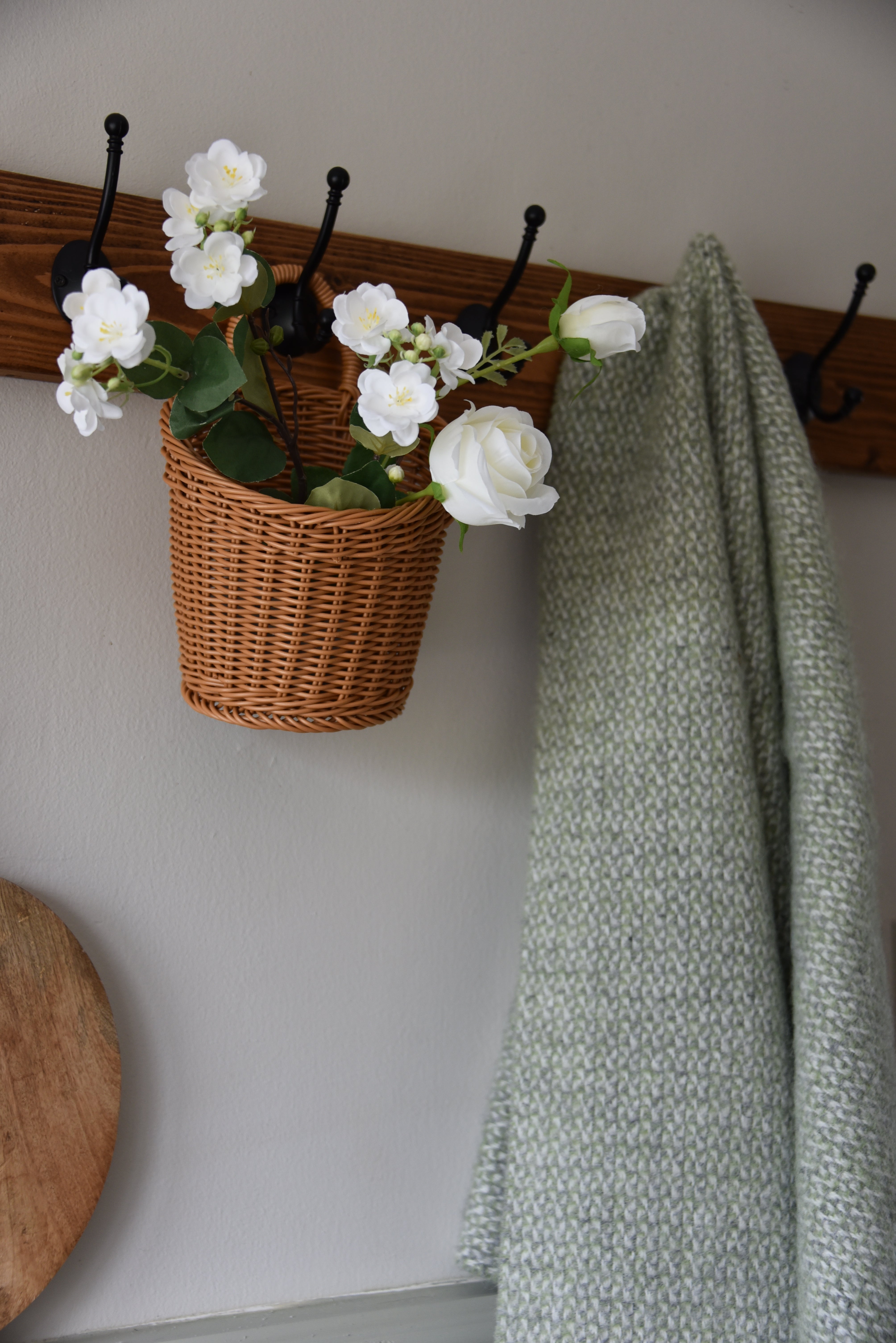 Seagrass Hanging Basket with Hook