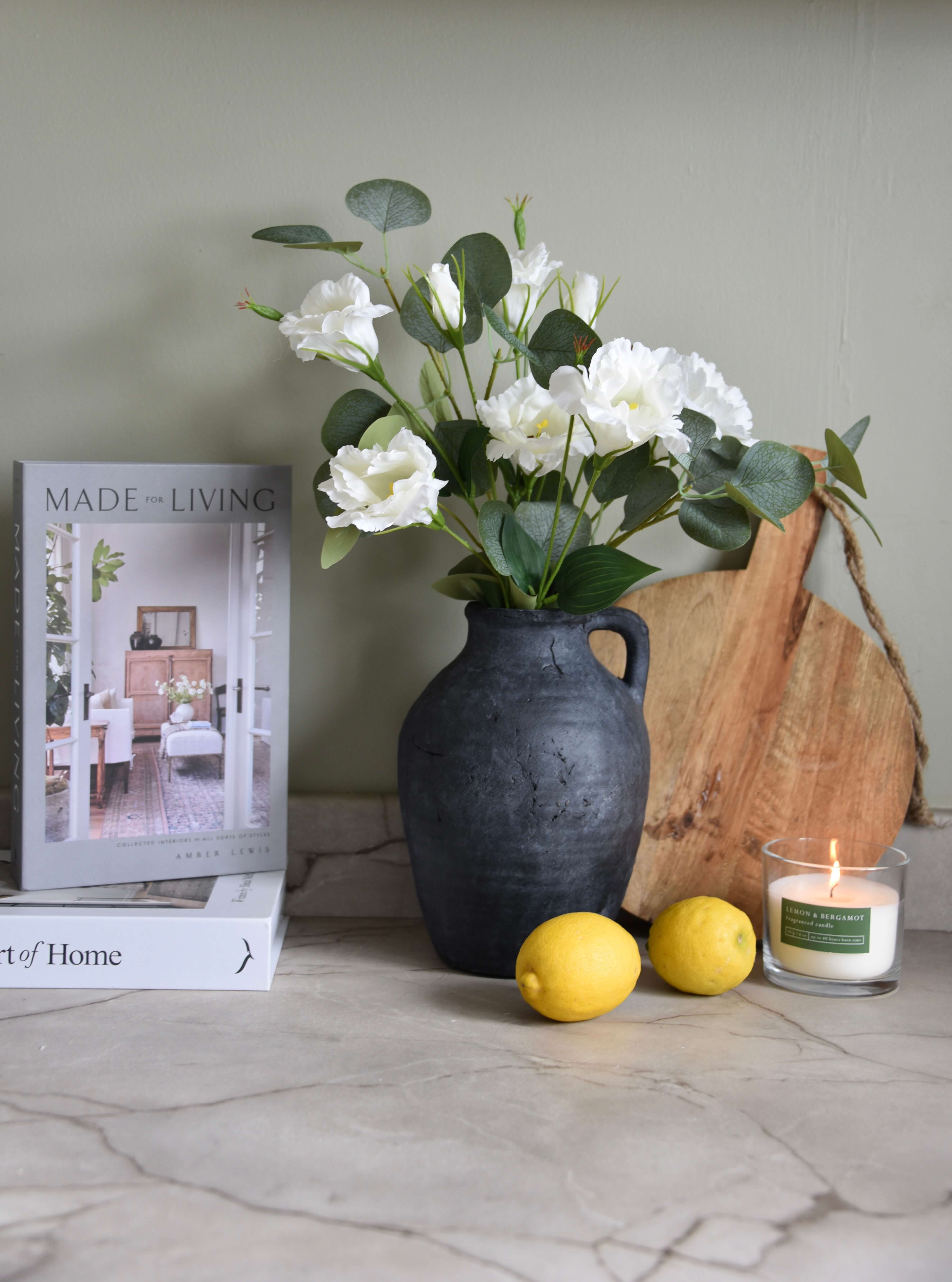 Charcoal Stonehaven Vase