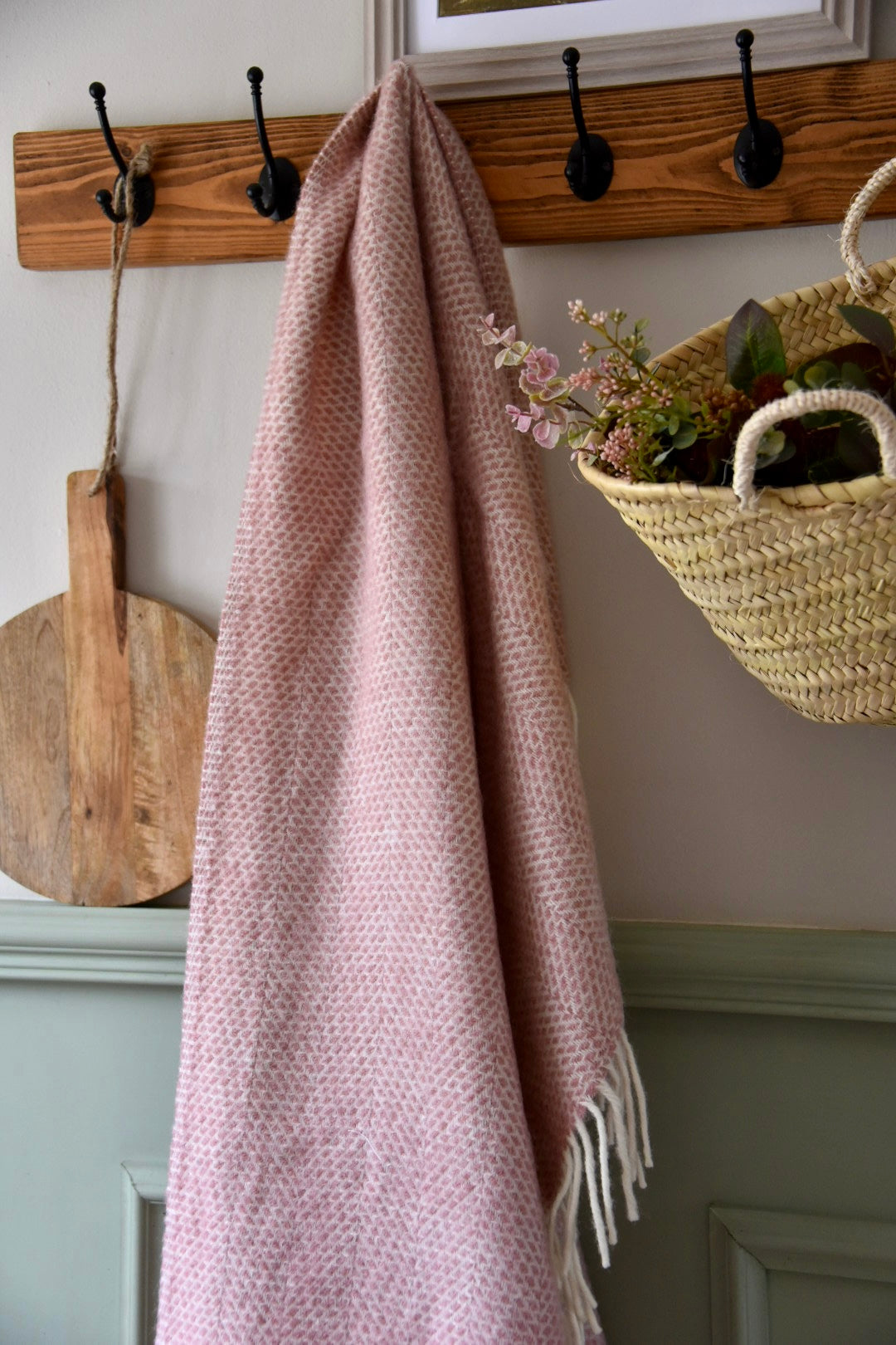 Dusky Pink Blanket