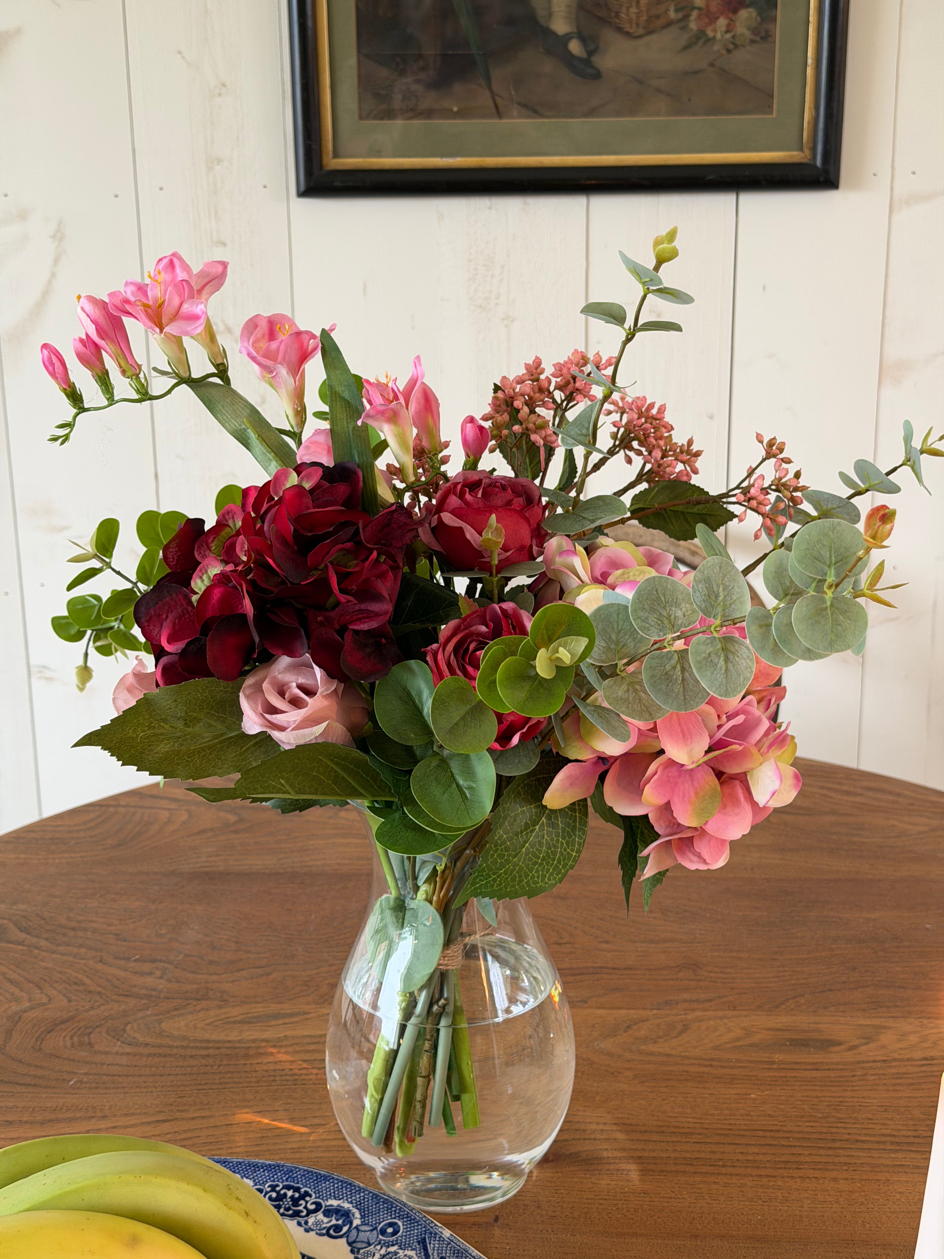 Wild and Whimsical Red and Pink Bouquet