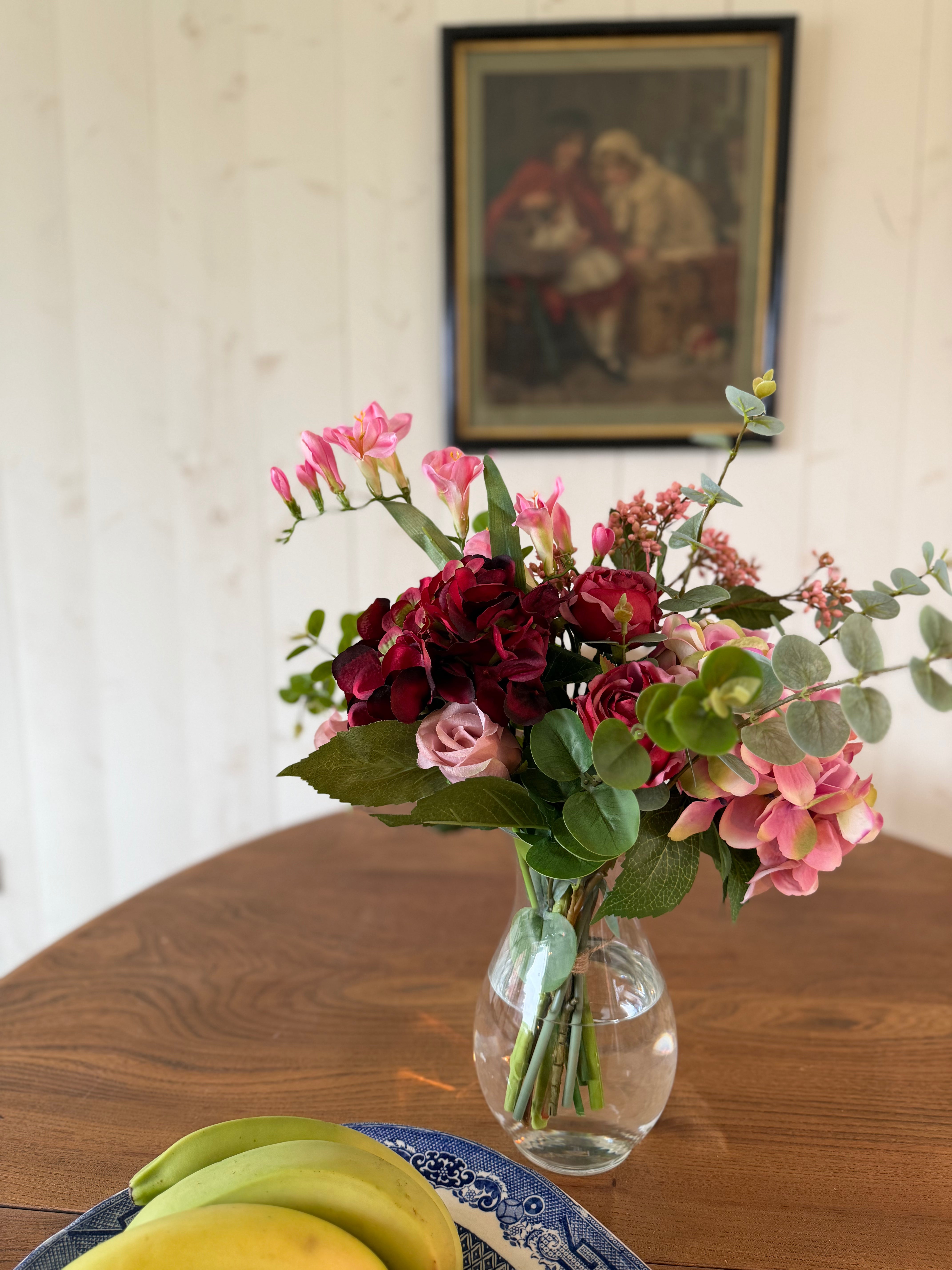 Wild and Whimsical Red and Pink Bouquet