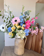 Summer Sunshine Bouquet- Hand Tied Seasonal Bouquet