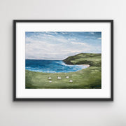 Stormy Seas, Torr Head Print