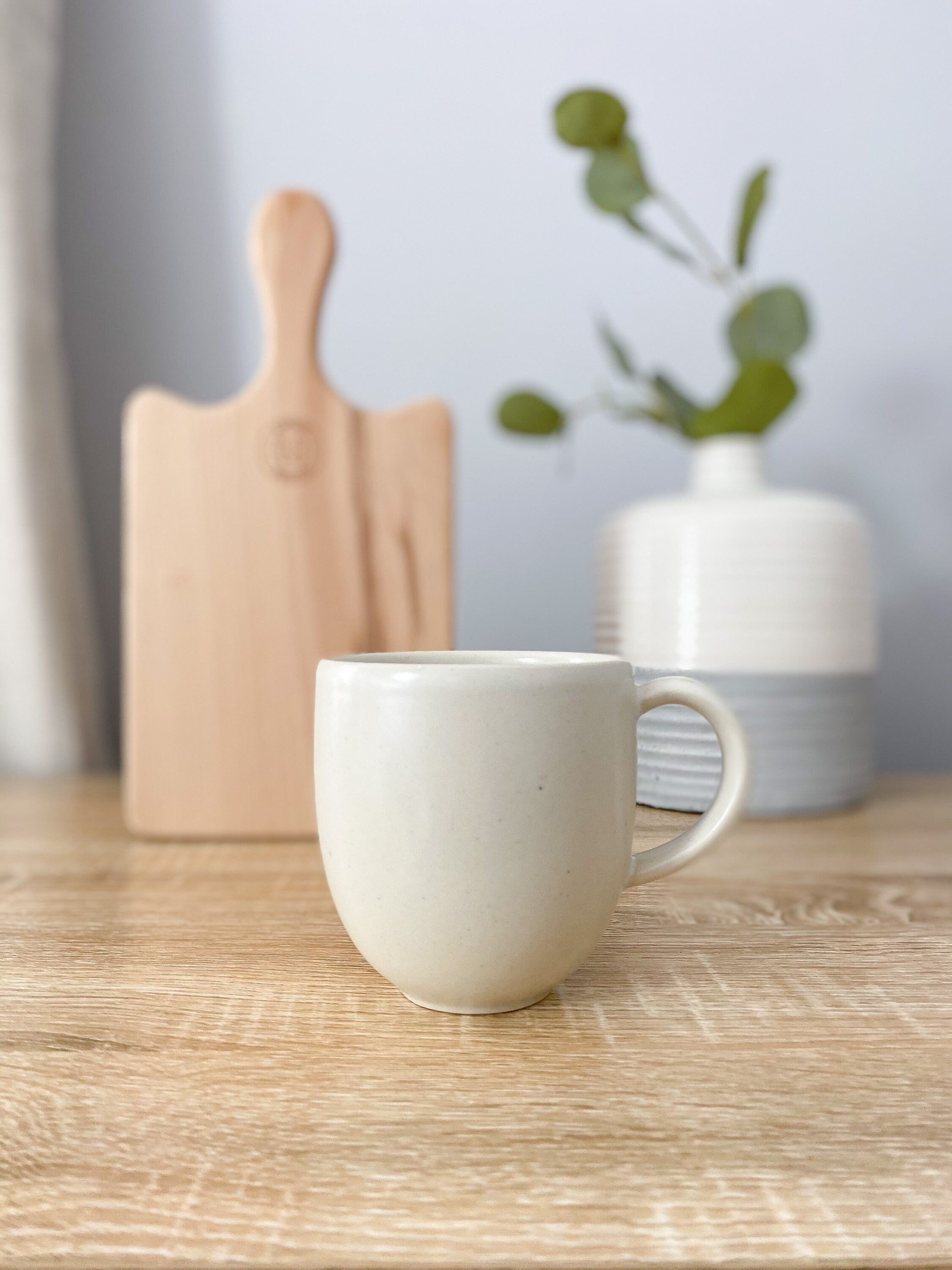 Vanilla Fine Stoneware Mug