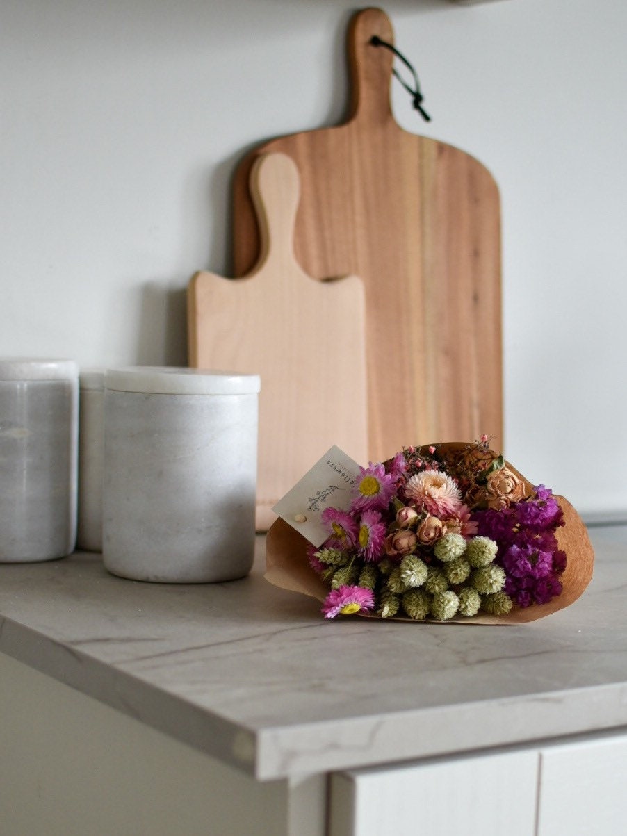 Dried Wildflowers- Pink and Purple Mix