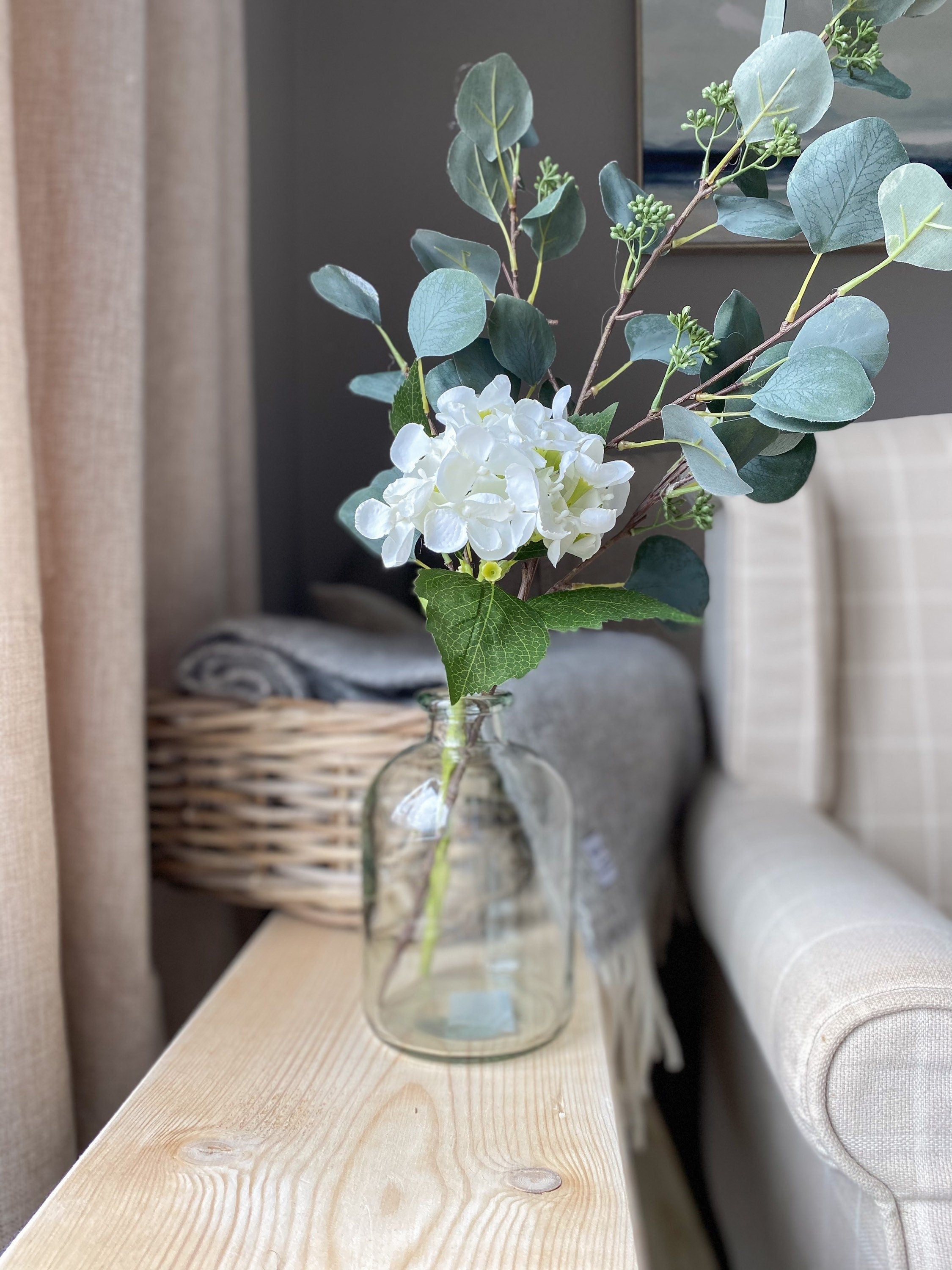 Eucalyptus and Hydrangea Greenery