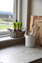 Small Wicker Basket Tray