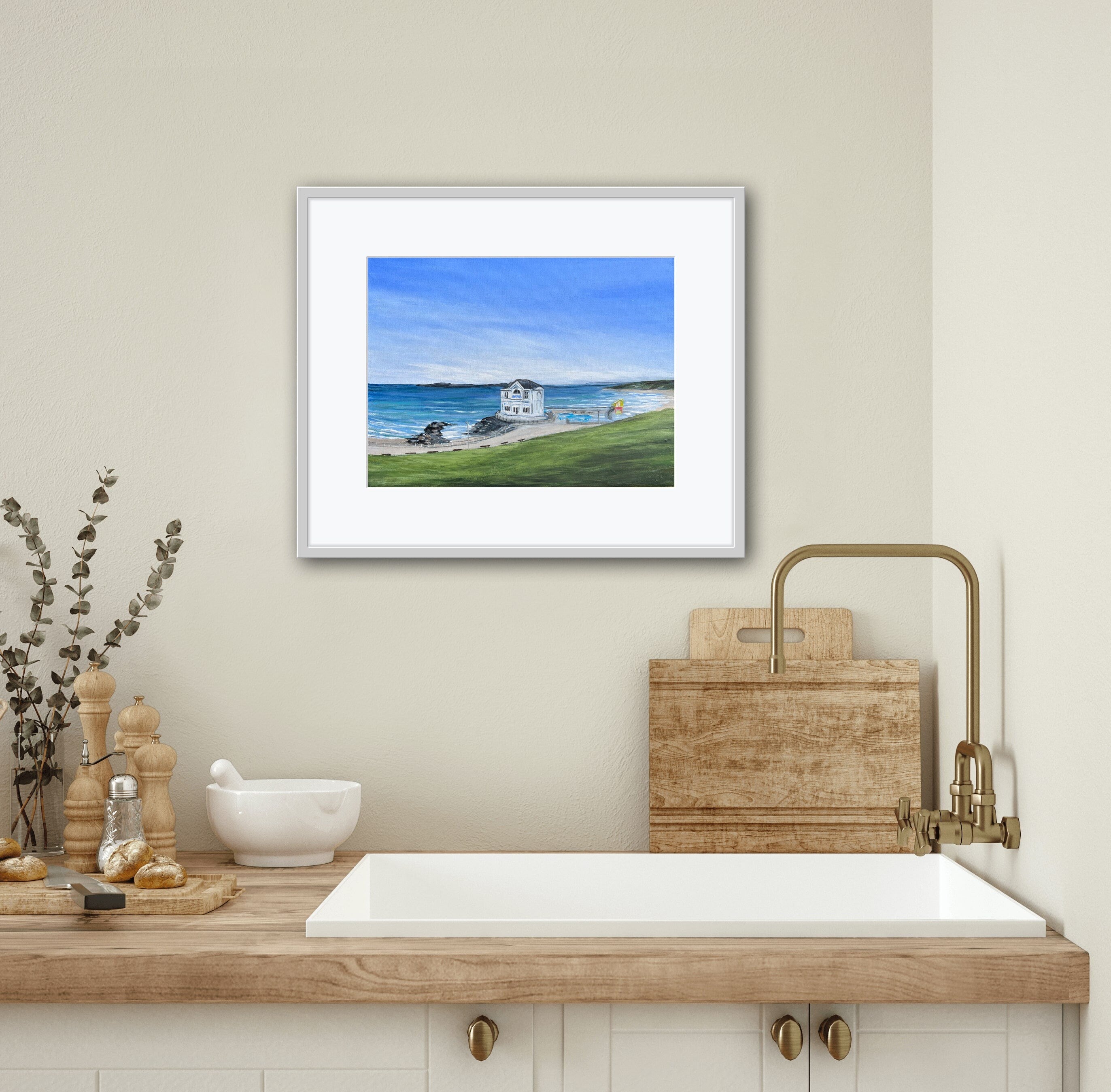 Arcadia, Portrush Original Acrylic Painting