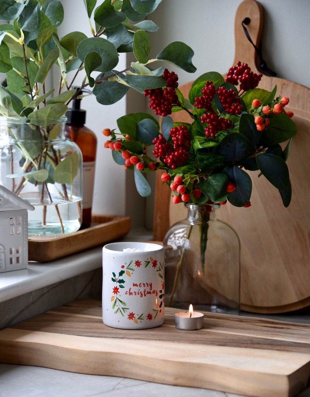 Ceramic Christmas Wax Burner