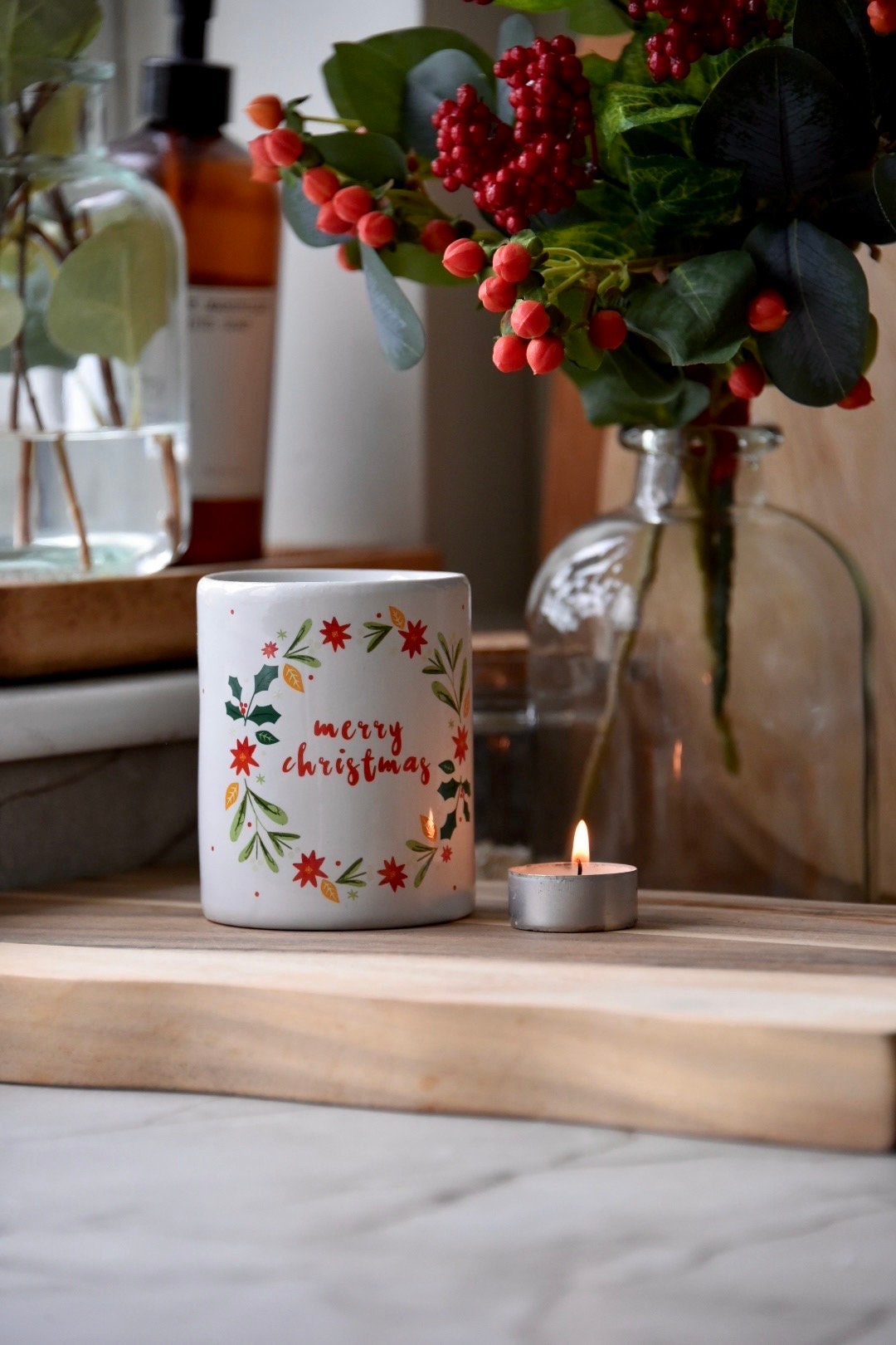 Ceramic Christmas Wax Burner