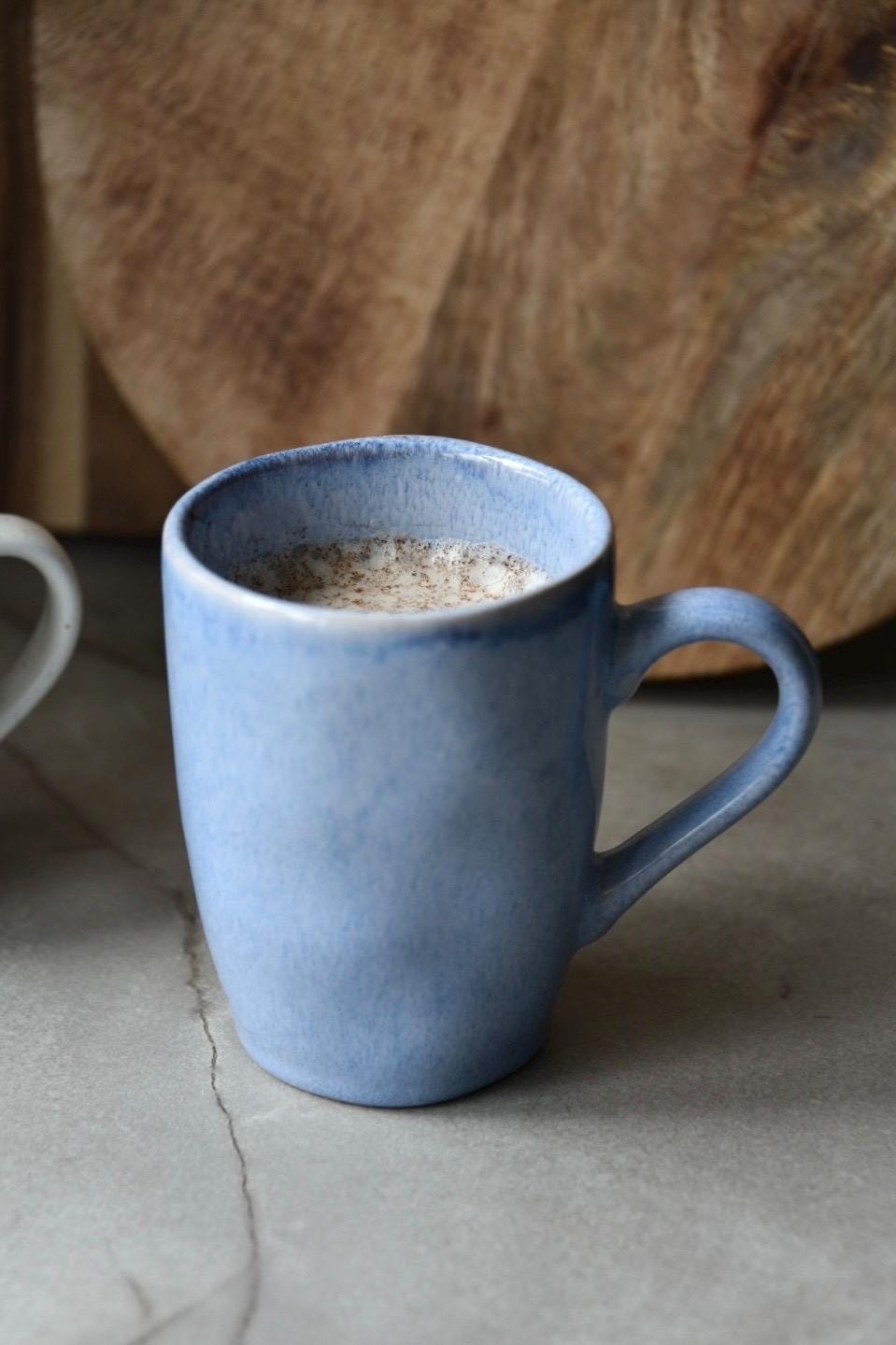 Pale Blue Rustic Glaze Mug