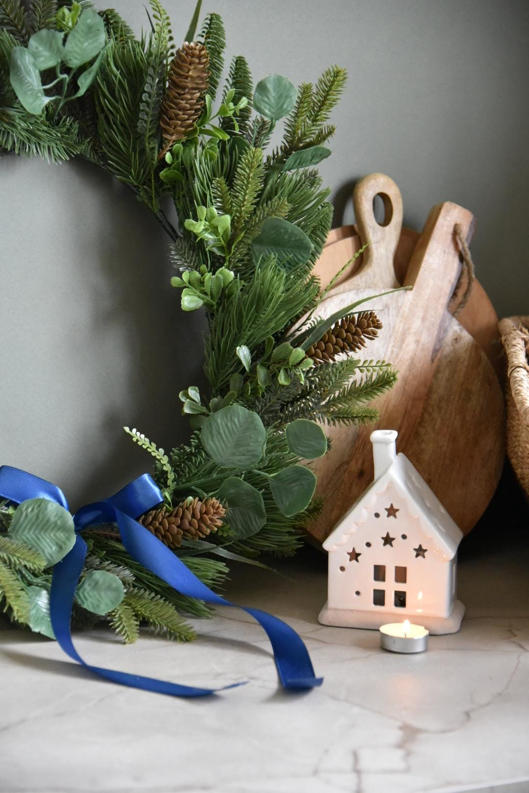 Pine and Green Spruce Wreath