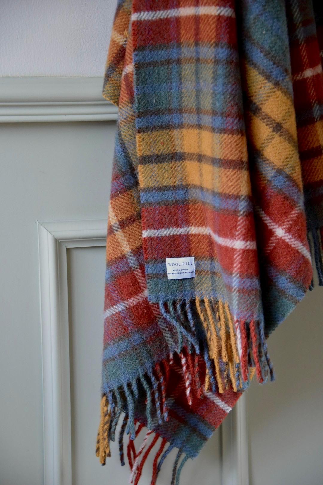 Antique Buchanan Tartan Throw