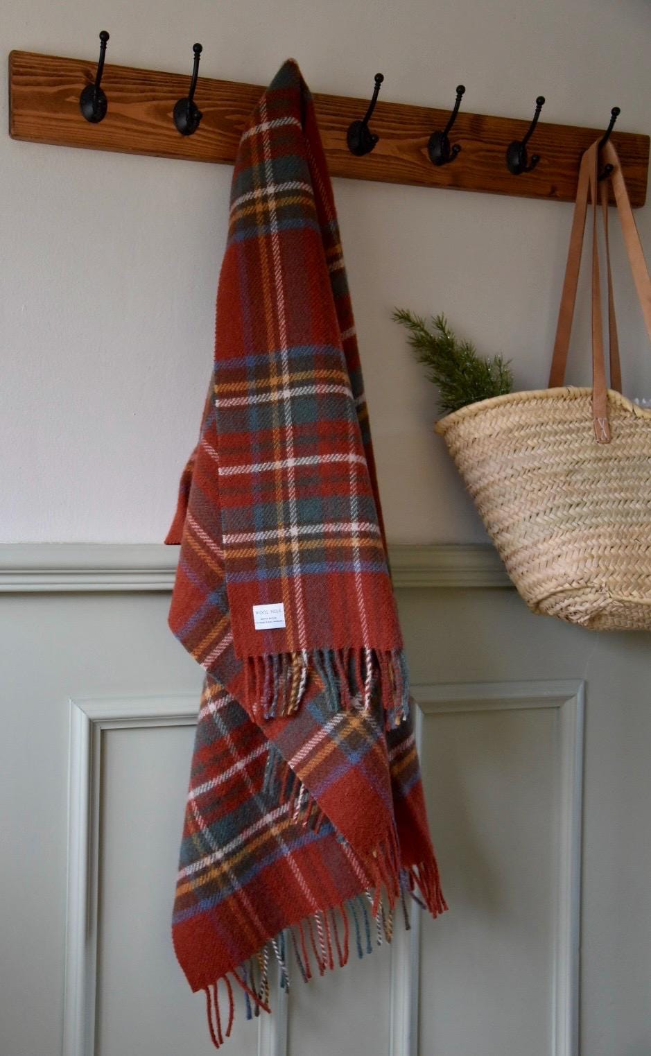 Antique Royal Stewart Tartan Throw