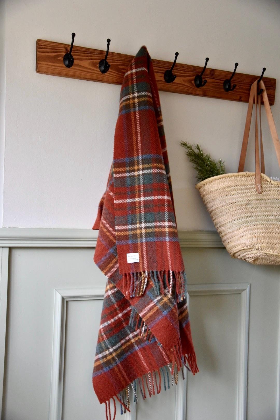 Antique Royal Stewart Tartan Throw