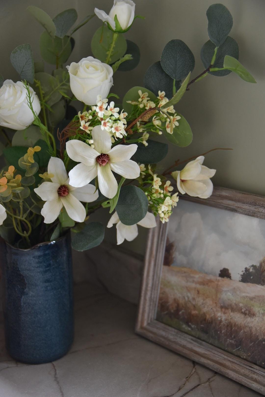 Magnolia Rose Floral Bouquet