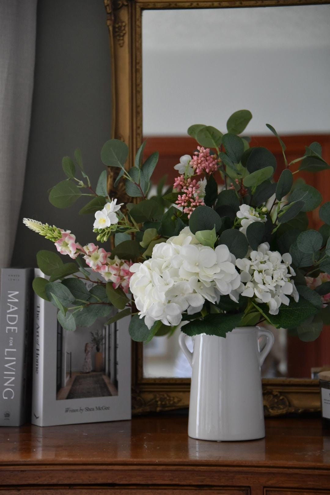 Ivory and Pink Floral Bouquet