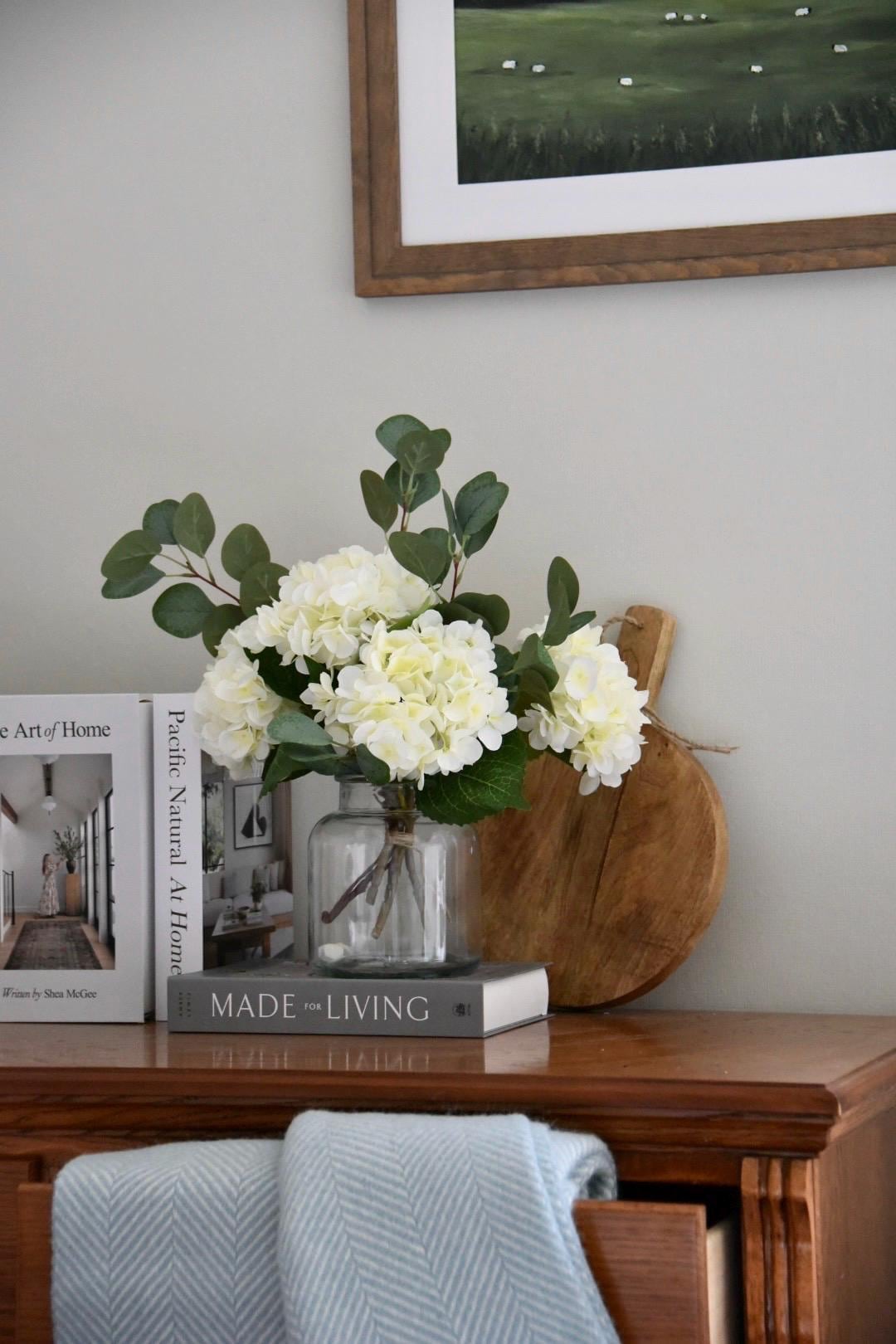 Ivory Hydrangea Bouquet
