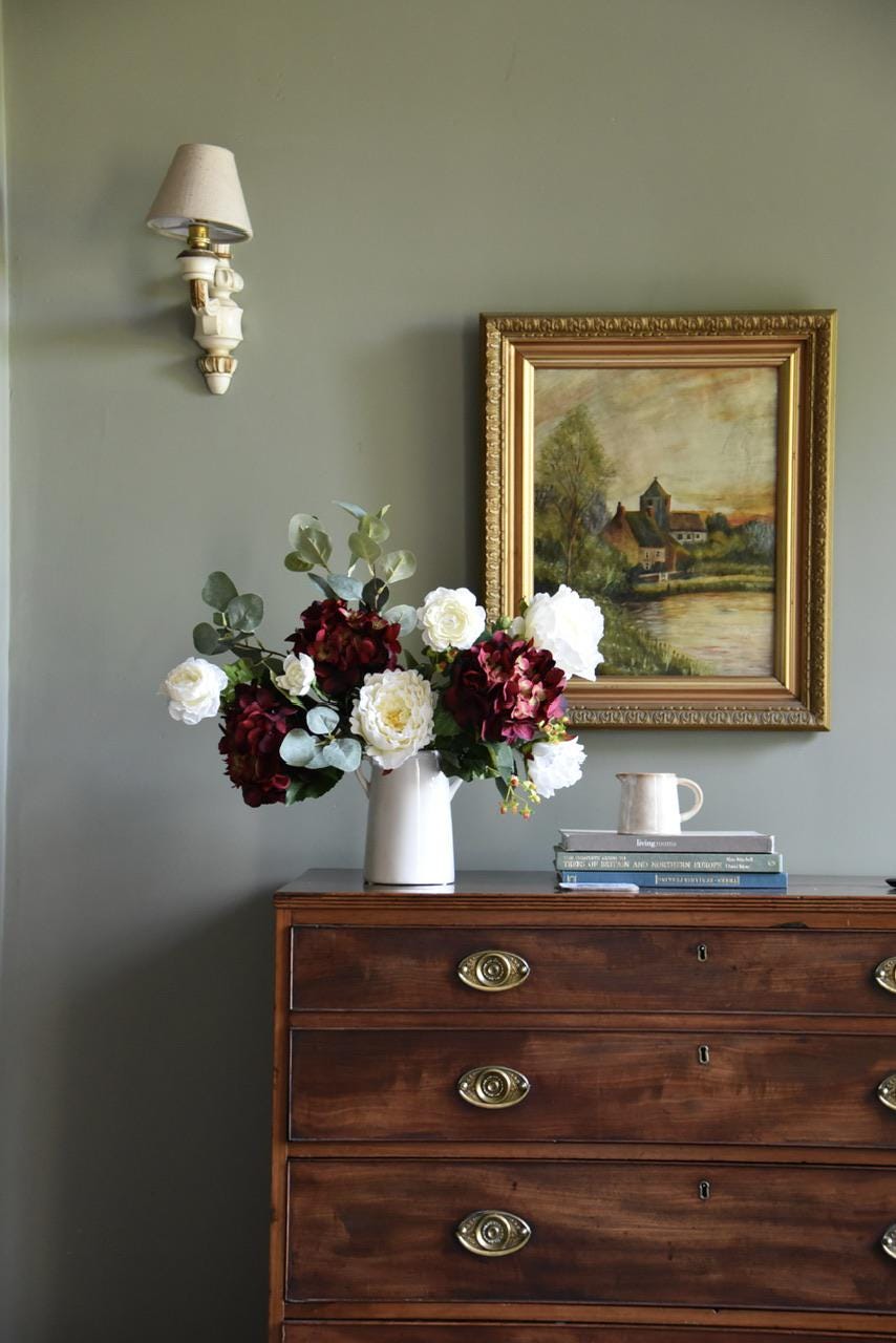 Romantic Pinks and Red Rose Bloom