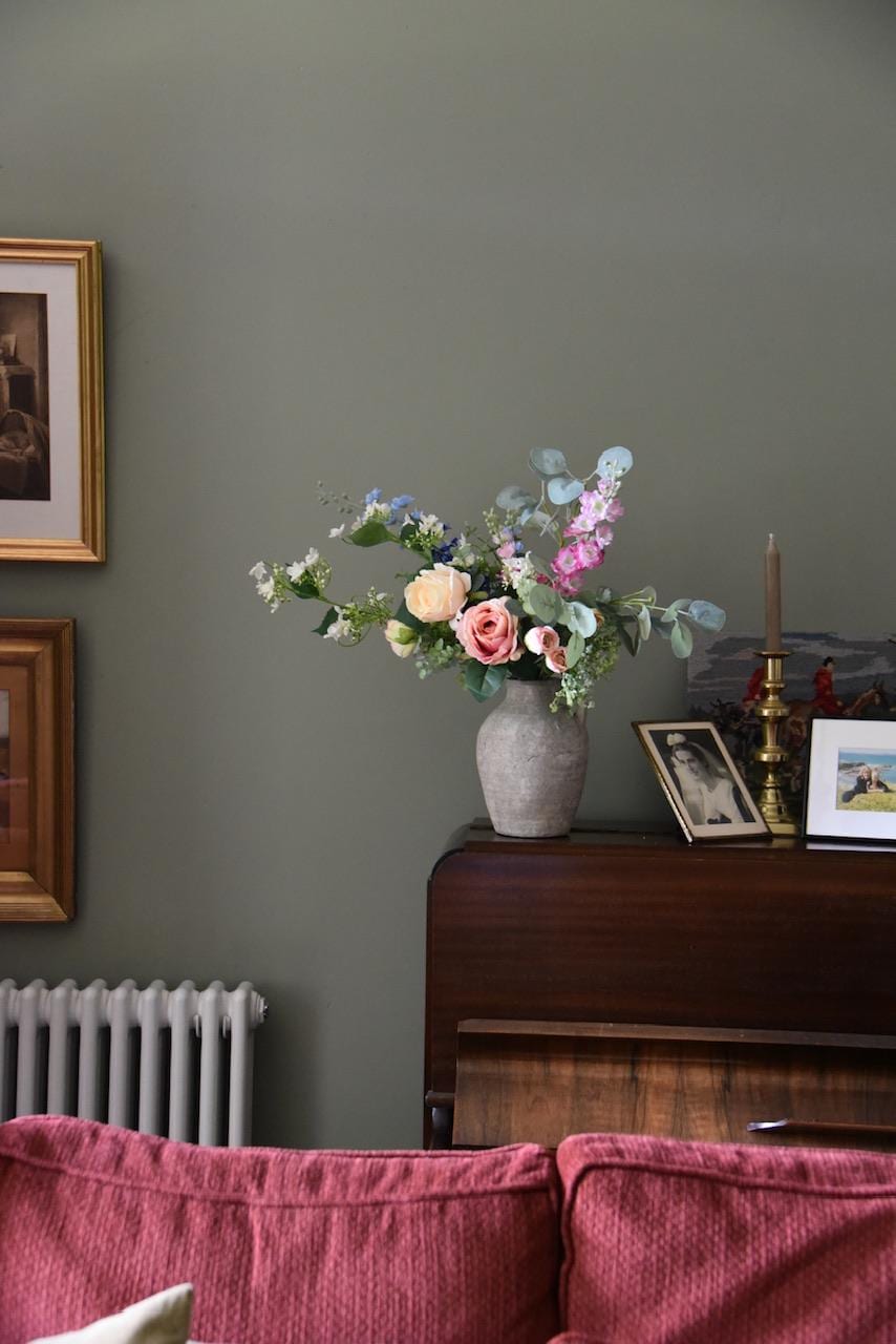 Pastel Roses Floral Arrangement
