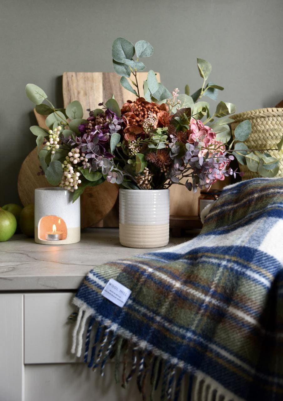 Faux Harvest Bloom Bouquet