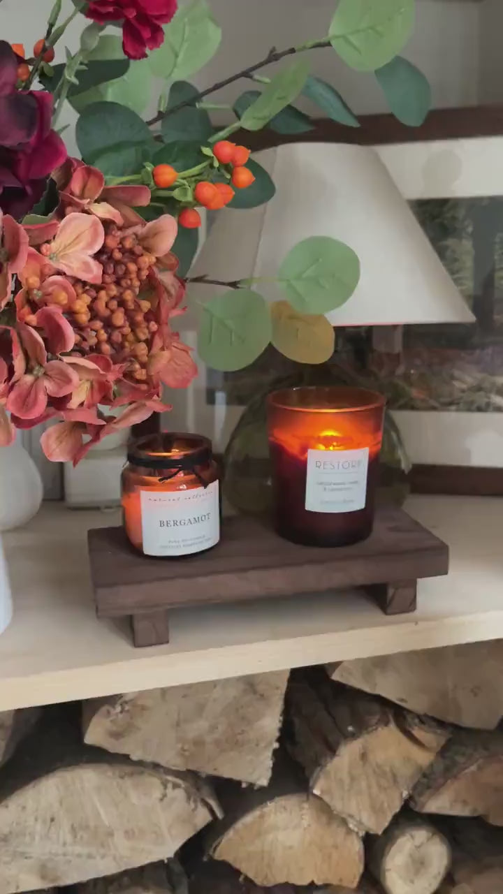 Load video: Handmade Red Hydrangea &amp; Berry Floral Arrangement