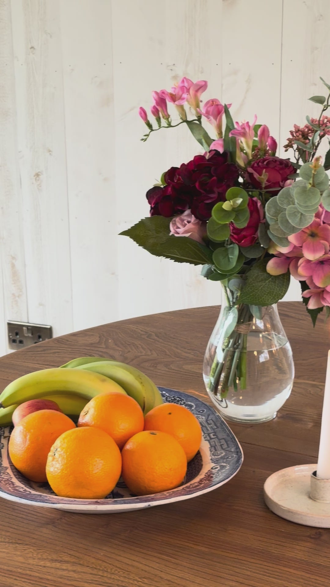 Load video: Wild and Whimsical Red and Pink Bouquet