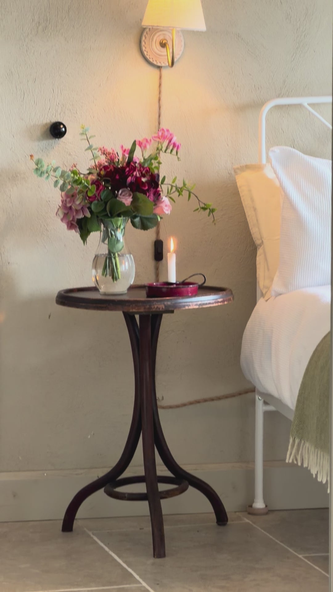 Load video: Wild and Whimsical Red and Pink Bouquet