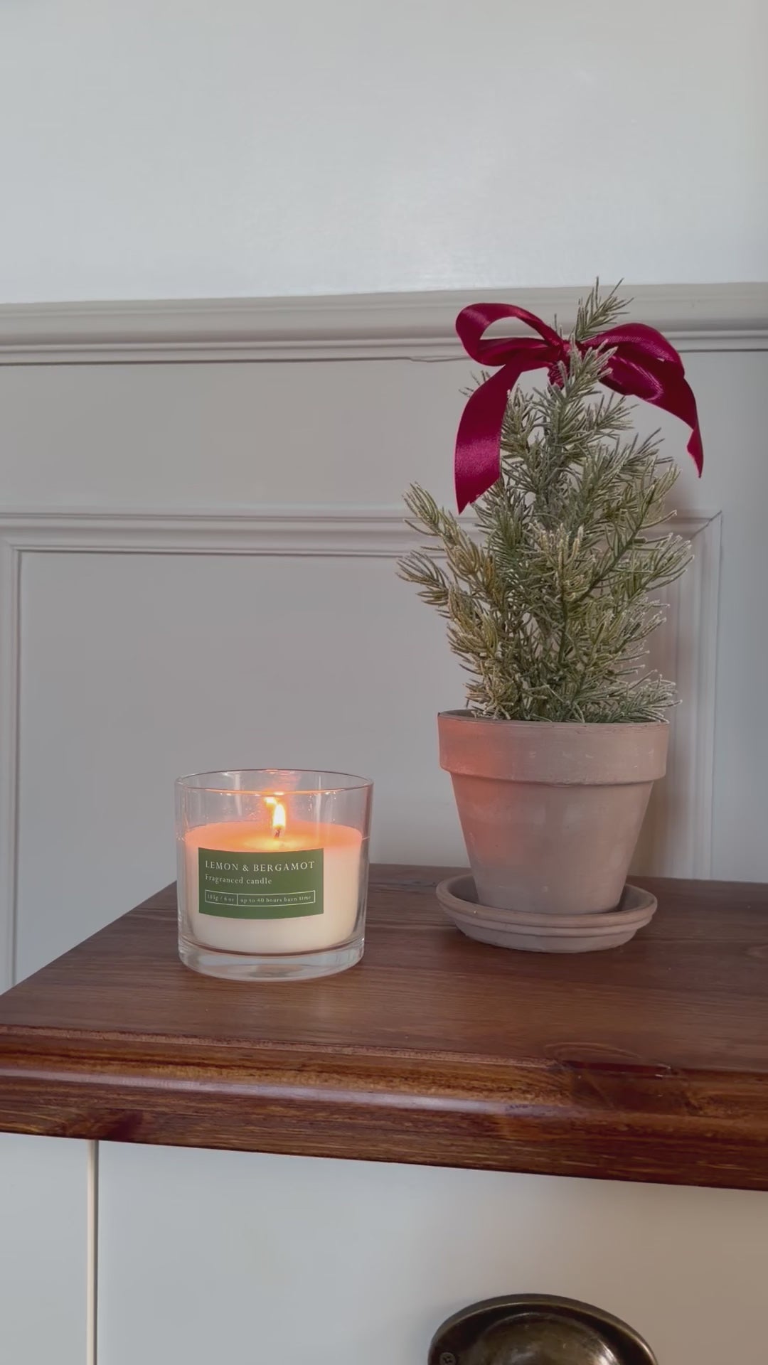 Load video: Terracotta Plant Pot &amp; Saucer